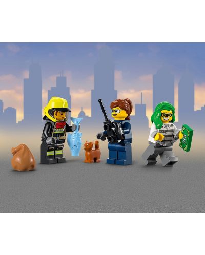 Κατασκευαστής Lego City - Πυροσβεστική διάσωση και αστυνομική καταδίωξη (60319) - 5