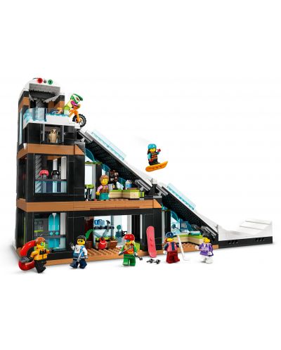 Κατασκευαστής LEGO City - Χιονοδρομικό και αναρριχητικό κέντρο (60366) - 3
