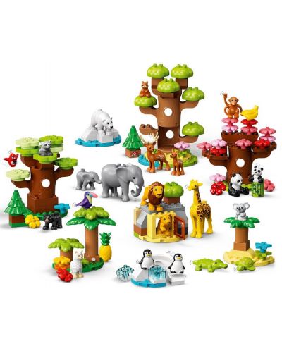Κατασκευή Lego Duplo - Άγρια ζώα από όλο τον κόσμο (10975) - 3