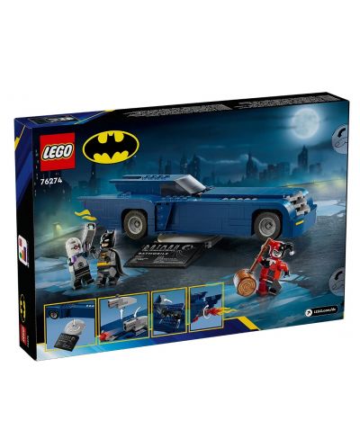 Κατασκευαστής LEGO DC Comics Super Heroes - Batman εναντίον Harley Quinn και Mr. Freeze (76274) - 2