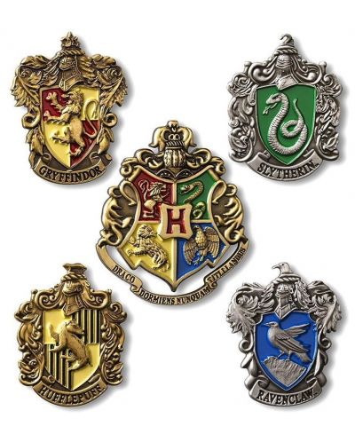 Σετ με σήματα The Noble Collection Movies: Harry Potter - Hogwarts - 3