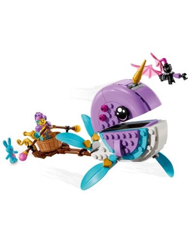 Κατασκευαστής LEGO DreamZzz - Ο ναρβάλ Ίζι – αερόστατο(71472) - 3