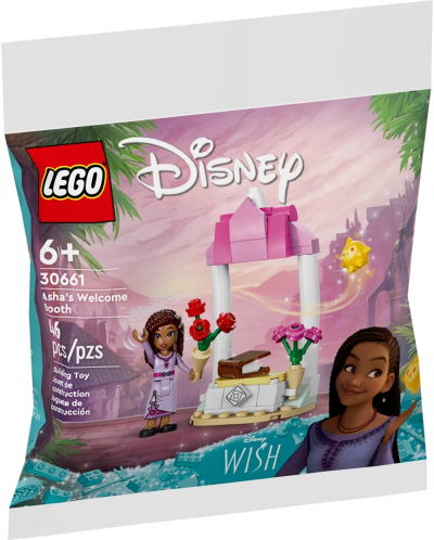 Κατασκευαστής LEGO Disney - Το περίπτερο καλωσορίσματος της Asha (30661) - 1