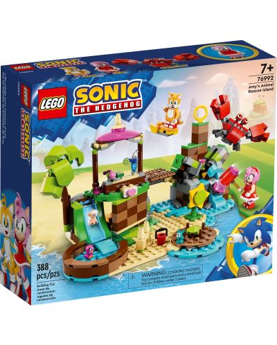 Κατασκευαστής LEGO Sonic -Το νησί διάσωσης των ζώων της Amy (76992) - 1