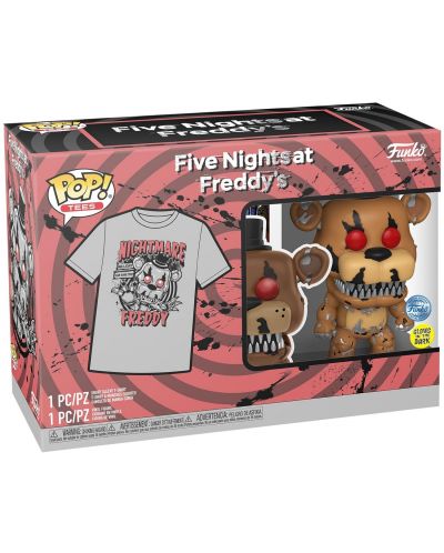 Σετ Funko POP! Collector's Box: Games: Five Nights at Freddy's - Nightmare Freddy (Glows in the Dark) (Special Edition) - 6