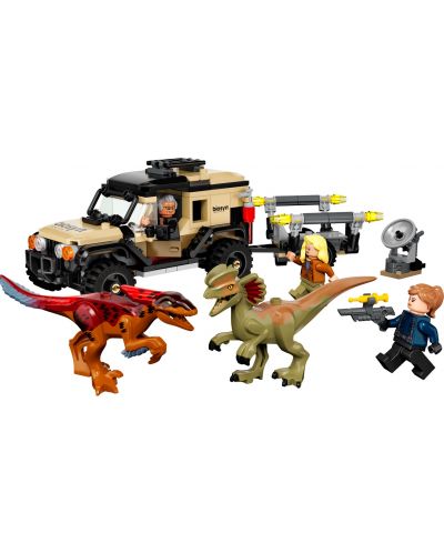 Κατασκευή Lego Jurassic World - Μεταφορά Pyroraptor και Dilophosaurus (76951) - 2