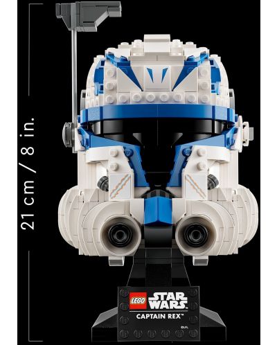 Κατασκευαστής LEGO Star Wars -Το κράνος του καπετάνιου Ρεξ (75349) - 4