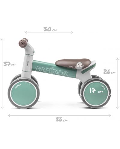 Ποδήλατο ισορροπίας Cariboo - Team, πράσινο - 7