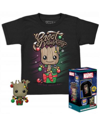 Σετ Funko POP! Collector's Box: Marvel - Guardians of the Galaxy (Holiday Groot) - 1