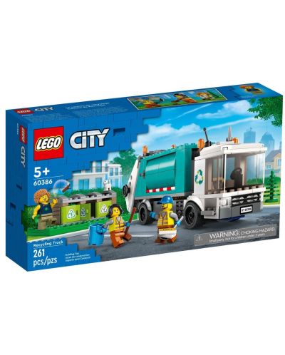 Κατασκευαστής  LEGO City- Φορτηγό ανακύκλωσης (60386) - 1