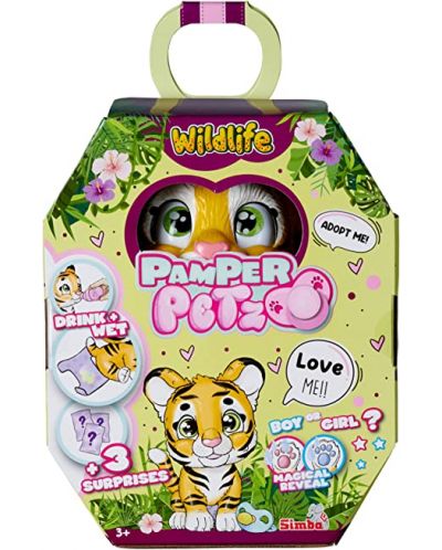 Σετ παιχνιδιού Simba toys Pamper Petz -Τίγρη με πάνα - 2