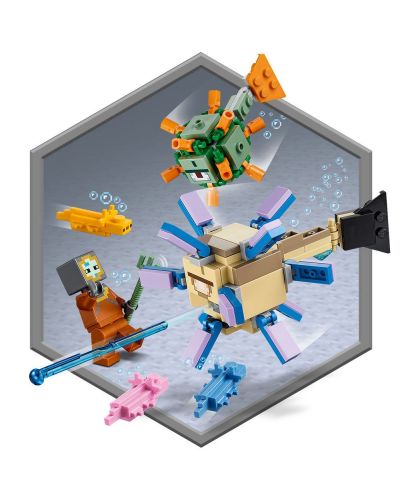 Κατασκευαστής Lego Minecraft - Η Μάχη των φρουρών (21180) - 3
