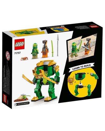 Κατασκευαστής Lego Ninjago - Το ρομπότ νίντζα του Lloyd (71757) - 2