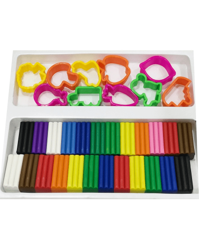 Σετ μοντελοποίησης με πλαστελίνη Carioca Plasty Creator - 50 τεμάχια, 24 χρώματα - 4