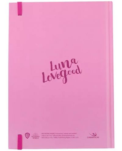 Σετ σημειωματάριο και διαχωριστικό βιβλίων CineReplicas Movies: Harry Potter - Luna Lovegood - 6