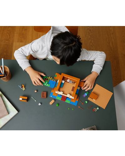 Κατασκευαστής LEGO Minecraft - Το σπίτι του βατράχου (21256) - 8