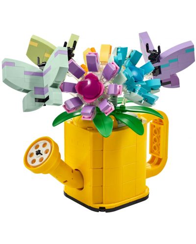 Κατασκευαστής LEGO Creator 3 σε 1- Λουλούδια σε ποτιστήρι (31149) - 2