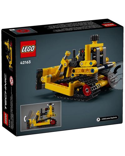 Κατασκευαστής LEGO Technic - Μπουλντόζα βαρέως τύπου (42163) - 8