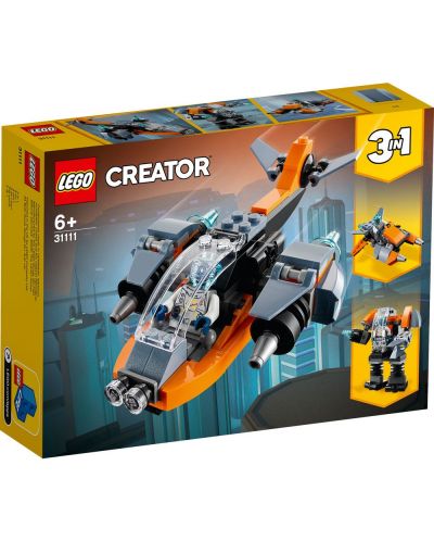 Κατασκευαστής Lego Creator - Cyber ​​drone (31111) - 1