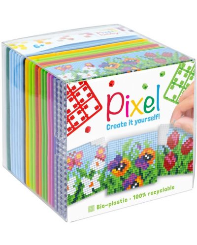 Δημιουργικός κύβος pixel  Pixelhobby - Pixel Classic,Λουλούδια - 1