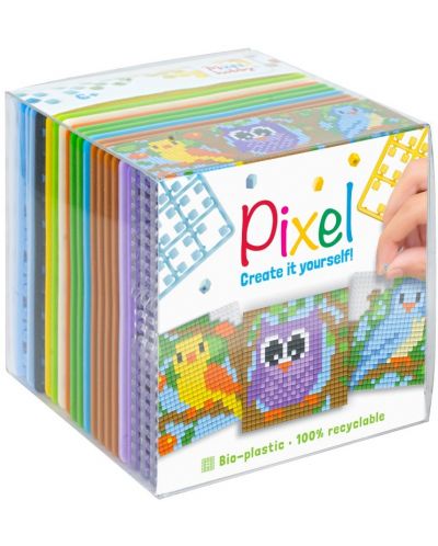 Δημιουργικός κύβος pixel Pixelhobby - Pixel Classic, Πουλιά - 1