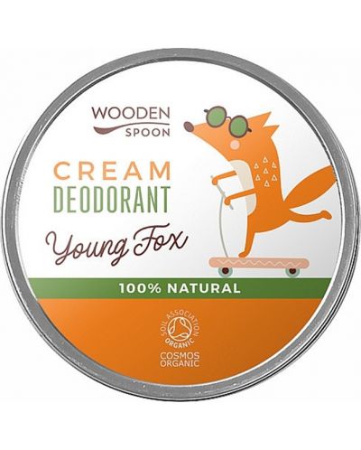 Wooden Spoon Κρέμα αποσμητικό Young Fox, 60 ml - 1