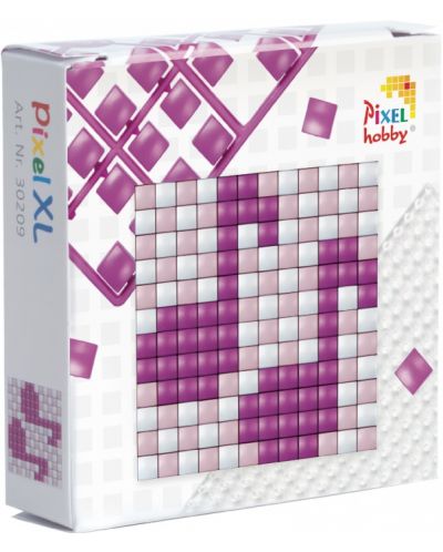 Δημιουργικό σετ με εικονοστοιχεία Pixelhobby - XL, Νότες - 1