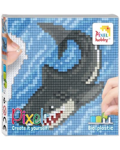 Δημιουργικό σετ pixel Pixelhobby Classic- Καρχαρίας - 1