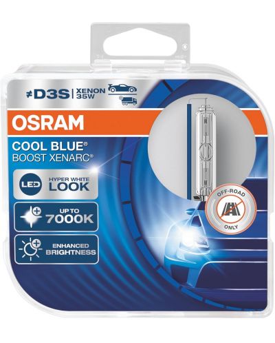 Xenon Osram - D3S, 66340CBB, Xenarc Cool Blue Boost - 1