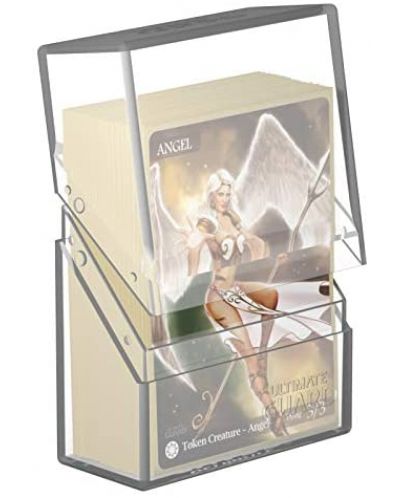 Κουτί για κάρτες Ultimate Guard Boulder Deck Case Standard Size - Clear (40 τεμ.) - 2