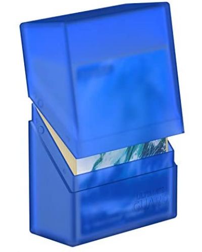 Κουτί για κάρτες Ultimate Guard Boulder Deck Case Standard Size - Sapphire (40 τεμ.) - 2