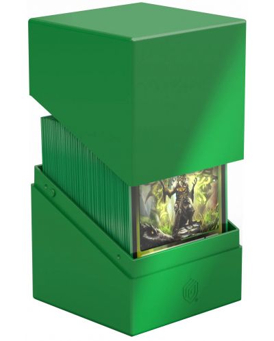 Κουτί καρτών  Ultimate Guard Boulder Deck Case Solid - Πράσινο (100+ τεμ.) - 3