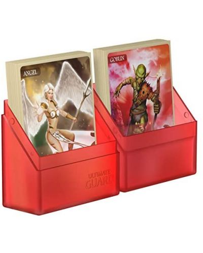 Κουτί για κάρτες  Ultimate Guard Boulder Deck Case Standard Size - Ruby (40 τεμ.) - 3