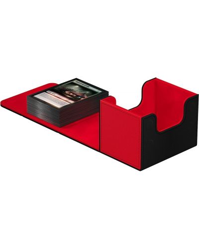 Κουτί καρτών  Ultimate Guard Sidewinder 100+ XenoSkin Synergy - Black/Red - 2