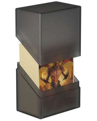 Κουτί καρτών Ultimate Guard Boulder Deck Case - Standard Size, μαύρο (60 τεμ.) - 3