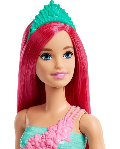Κούκλα  Barbie Dreamtopia - Με σκούρα ροζ μαλλιά - 2