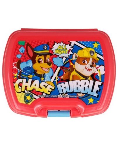 Κουτί τροφίμων  Stor - Paw Patrol,  Chase and Rubble - 1