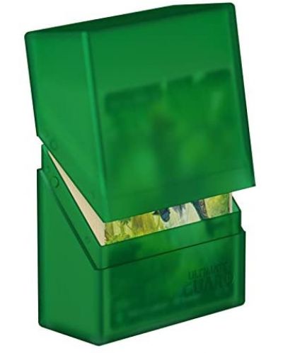 Κουτί για κάρτες Ultimate Guard Boulder Deck Case Standard Size - Emerald (40 τεμ.) - 2