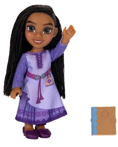 Κούκλα Jakks Pacific Disney Princess - Asha, 15 cm - 3