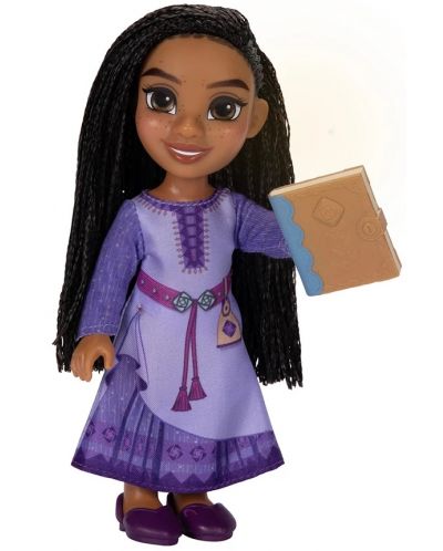 Κούκλα Jakks Pacific Disney Princess - Asha, 15 cm - 4