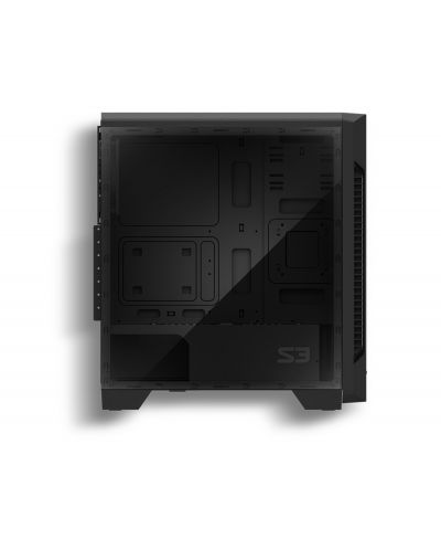 Κουτί Υπολογιστή Zalman - ZM-S3, mid tower, μαύρο/διαφανές - 4