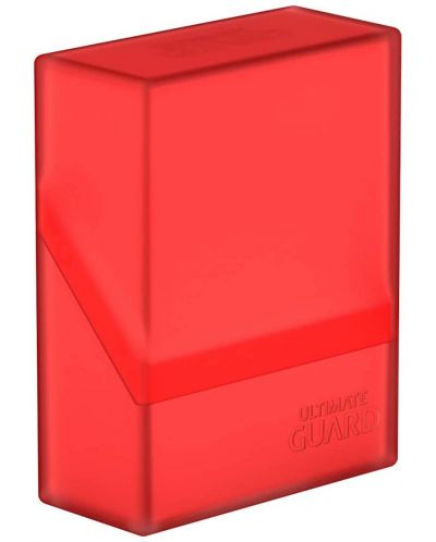 Κουτί για κάρτες  Ultimate Guard Boulder Deck Case Standard Size - Ruby (40 τεμ.) - 1