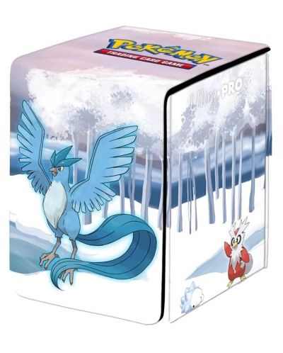 Κουτί καρτών Ultra Pro Alcove Flip Box Pokemon TCG: Gallery - Frosted Forest (100 τεμ.) - 1