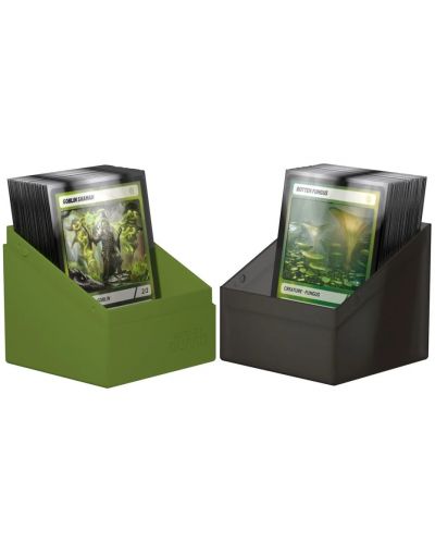 Κουτί για κάρτες Ultimate Guard Druidic Secrets Arbor Boulder Deck Case - Olive Green (100+ τεμ.) - 3
