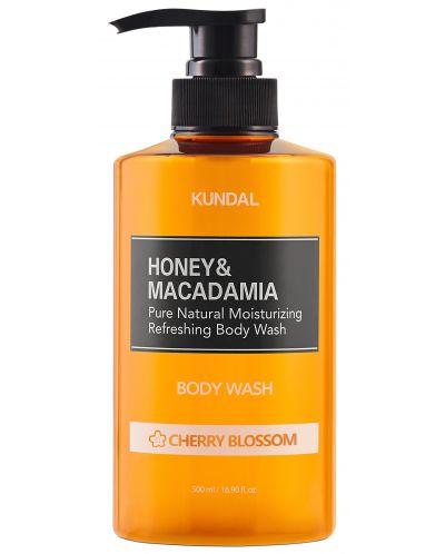 Kundal Αφρόλουτρο Honey &Macadamia, Κεράσι, 500 ml - 1