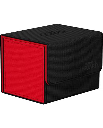 Κουτί καρτών  Ultimate Guard Sidewinder 100+ XenoSkin Synergy - Black/Red - 1
