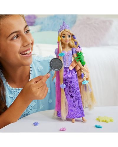 Κούκλα Disney Princess - Ραπουνζέλ με αξεσουάρ - 8