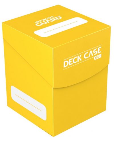 Κουτί για κάρτες Ultimate Guard Deck Case Standard Size - κίτρινο, 100 τεμάχια - 1