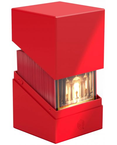 Κουτί καρτών  Ultimate Guard Boulder Deck Case Solid - κόκκινο (100+ τεμ.) - 3