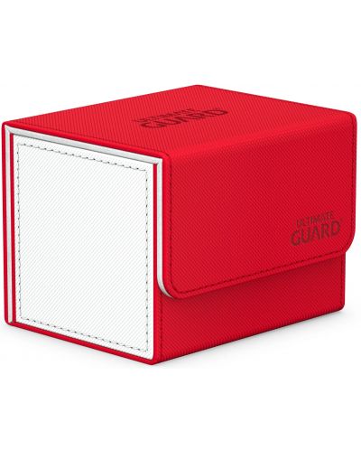 Κουτί καρτών Ultimate Guard Sidewinder XenoSkin SYNERGY Red/White (100+ τεμ .) - 1